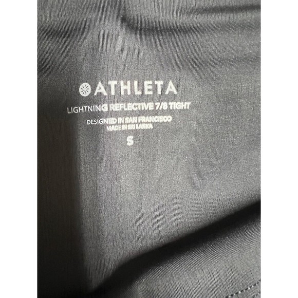 Athleta Lightning Reflective 7/8 Tight Women’s Size Small - Picture 6 of 9